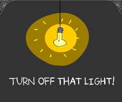 turn off light